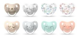 Suavinex Klasyczny smoczek silikonowy anatomiczny smoczek 6-18 m 2 sztuki