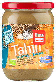Lima Organiczny Tahin z solą morską 500 gr