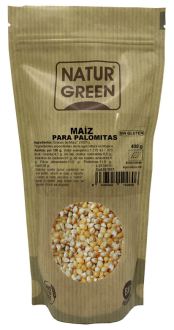 Naturgreen Ekologiczna Kukurydza Popcorn 450 gr