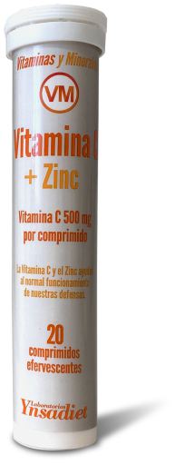 Witamina C + Cynk 500 mg 20 tabletek