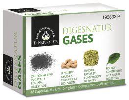 Digesnatur Gases 650 mg x 48 kapsułek