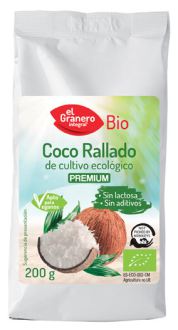 El Granero Integral Organiczny drobno starty kokos 200 gr