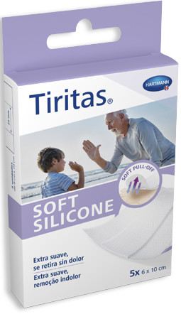 Tiritas Silikon miękki 6x10 cm 5 szt.
