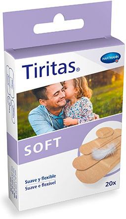 Tiritas Asortyment miękki 4 rozmiary 20 sztuk