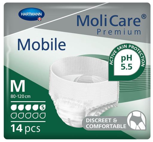 Jednorazowe majtki na nietrzymanie moczu Premium 5 kropli 14 sztuk