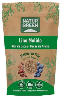 Naturgreen Nasiona Lnu Kakao Nibs Bio Aronia 225 gr
