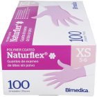 Rękawice lateksowe bezpudrowe Naturflex 100 sztuk