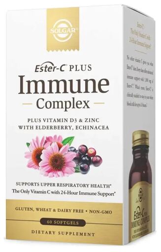 Ester-C Plus Immune Complex 60 kapsułek miękkich