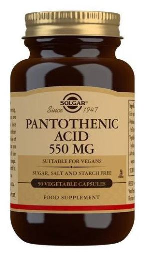 Kwas pantotenowy 550 mg 50 kapsułek