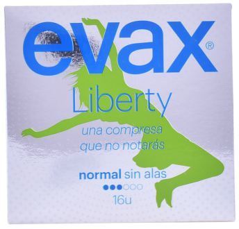 Evax Zwykłe podkładki Liberty bez skrzydeł