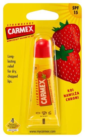 Carmex Ochraniacz ust Truskawkowy Tubka 10 gr