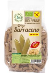 Bio bezglutenowy makaron lniany z gryki Penne 250 gr