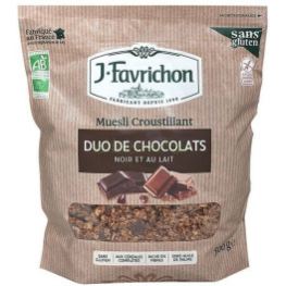 J.Favrichon Crunchy Chocolate Duo Muesli 375 gr