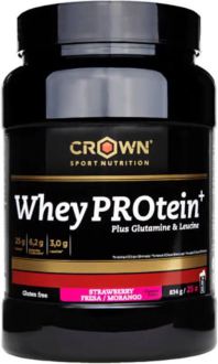Crown Sport Nutrition Białko Serwatkowe + Truskawka 871 gr