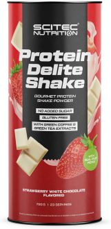 Protein Shake Delite Biała Czekolada Truskawka 700 gr