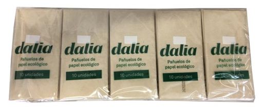 Dalia Opakowanie chusteczek do twarzy Bio Pocket 10 sztuk