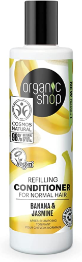 Organic Shop Odżywka wzmacniająca banan i jaśmin 280 ml