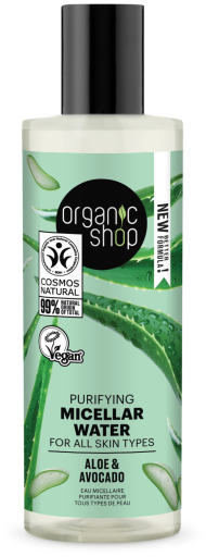 Organic Shop Oczyszczający płyn micelarny z awokado i aloesem 150 ml