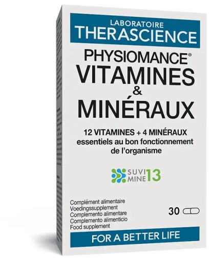 Therascience Witaminy i Minerały 30 Kapsułek