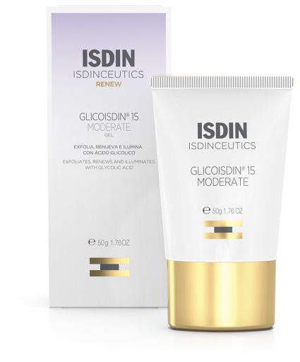 Isdinceutics Glicoisdin 15 Moderate Żel do twarzy 50 ml