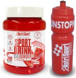 Nutrisport Nutrisport Sport Drink Iso Powder 1020 gr + Bidon 750 ml