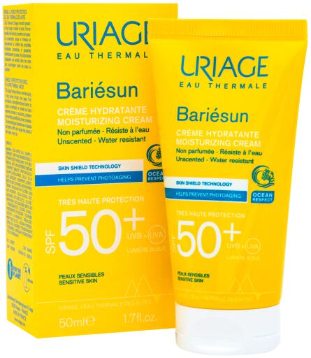 Bardzo wysoka ochrona nawilżający krem SPF 50+ bezzapachowy 50 ml