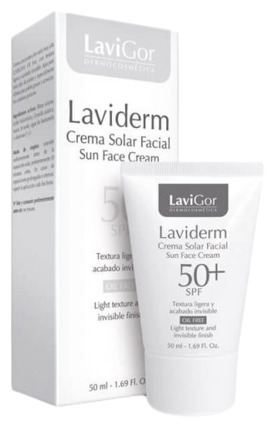 Laviderm Krem przeciwsłoneczny do twarzy SPF 50+ beztłuszczowy 50 ml