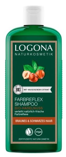Logona Bio Brązowy Szampon do Pielęgnacji Koloru Orzech Laskowy 250 ml