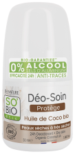 24H Dezodorant Roll On Protector Organiczny Olej Kokosowy 50 ml