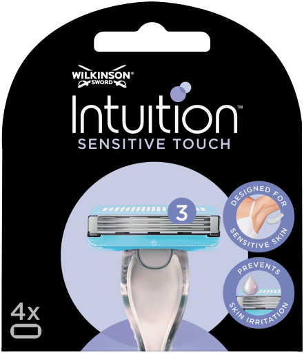 Wymienna maszynka do golenia Intuition Sensitive Touch 4 szt