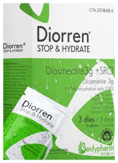 Diorren Stop &amp; Hydrate 9 kopert