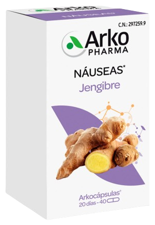 Arkopharma Arkoc&aacute;psulas Ginger 40 kapsułek