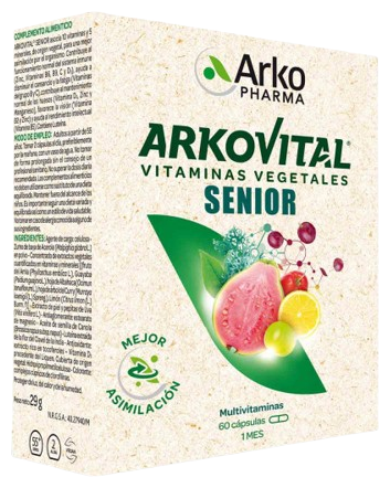 Arkovital Pure Energy Senior 50+ 60 kapsułek