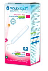 Bio Mini Tampony Bawełniane z Aplikatorem, 18 Sztuk