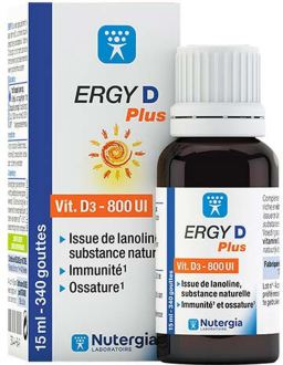 Ergy D Plus Witamina D3 15 ml