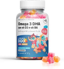 Omega 3 DHA z Wit D3 + Wit B6 60 żelek 2,5 gr