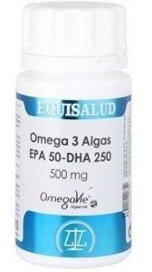 Omega 3 Algi Epa50-Dha250 500 mg 40 Pereł