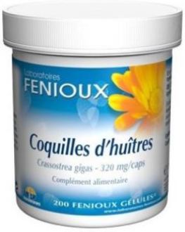 Fenioux Muszle ostryg 320 mg 200 kapsułek