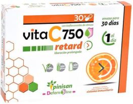 Vita C Retard 750 mg 30 kapsułek