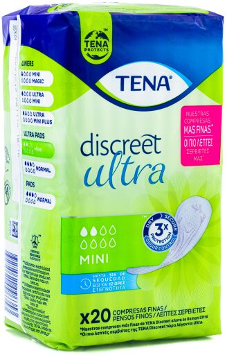 Dyskretne Ultra Mini Podpaski 20 sztuk
