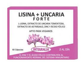 Integralia Lizyna + Uncaria Forte 60 Kapsułek