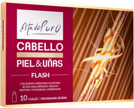Pure State Hair Skin &amp; Nails Flash 10 fiolek