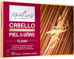 Pure State Hair Skin &amp; Nails Flash 10 fiolek