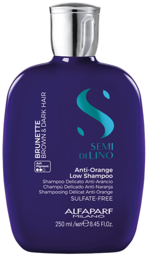 Semi di Lino Brunetka Anti-Pomarańczowy Niski Szampon 250 ml