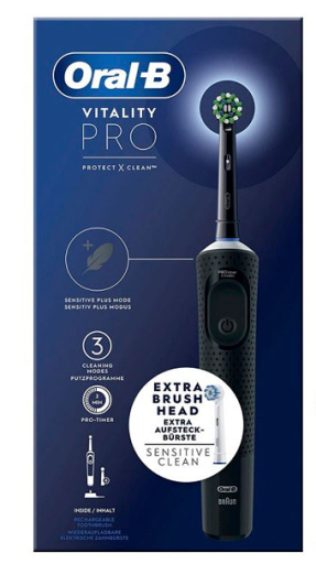 Oral-B Szczoteczka elektryczna Vitality Pro czarna 1 sztuka