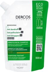 Dercos Szampon przeciwłupieżowy do włosów suchych Eco Refill 500 ml