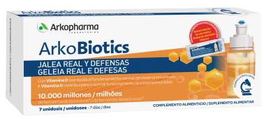 Arkobiotics Royal Jelly i Adult Defenses 7 fiolek