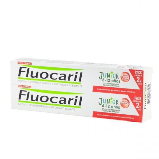 Junior Red Fruits Pasta do zębów 2 x 75 ml