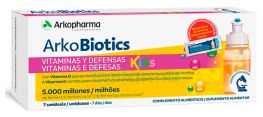 Arkobiotics Witaminy i Obrona dla Dzieci 7 fiolek