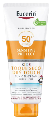 Eucerin Żelowy krem przeciwsłoneczny dla dzieci SPF 50+ 50 ml